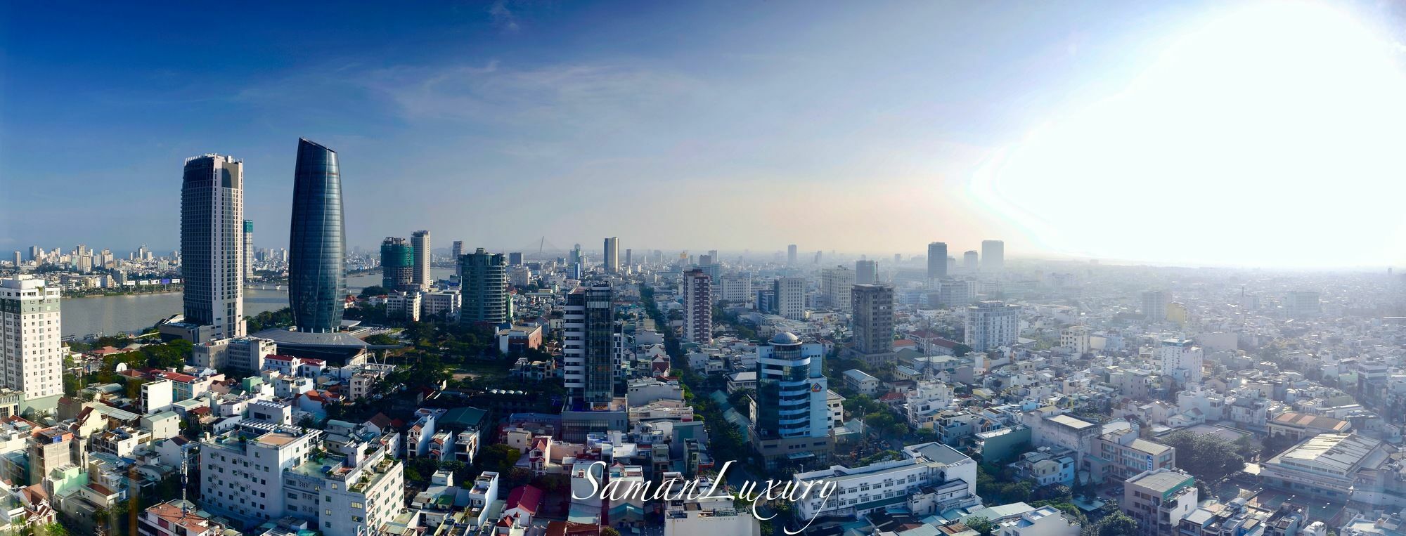 Saman Luxury Apartamento Da Nang Exterior foto